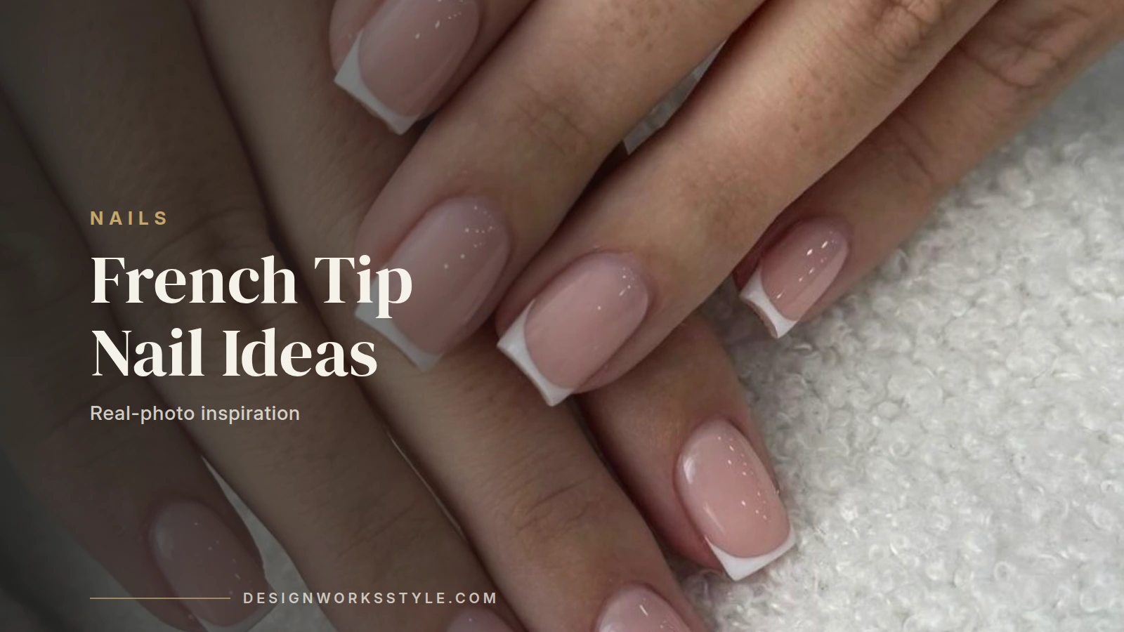 French Tip Nail Ideas cover