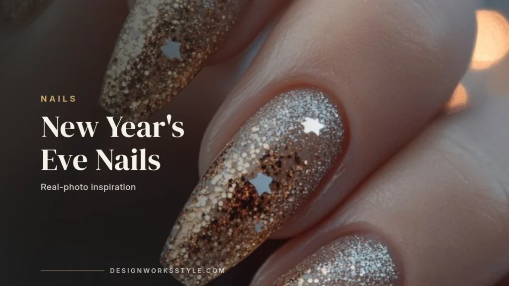 New Year's Eve Nail Ideas cover